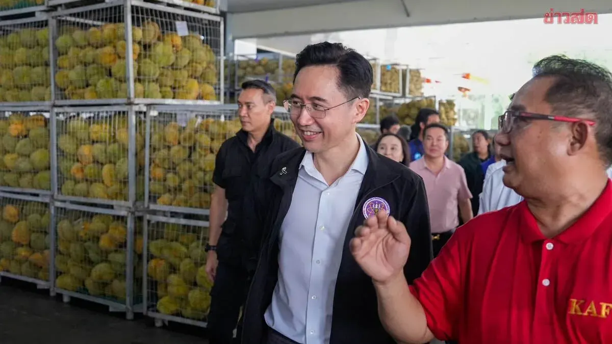 Yotchanan Leads Ministry of Higher Education Team to Chanthaburi to Drive Advanced Science and Technology Transformation of Thai Durians