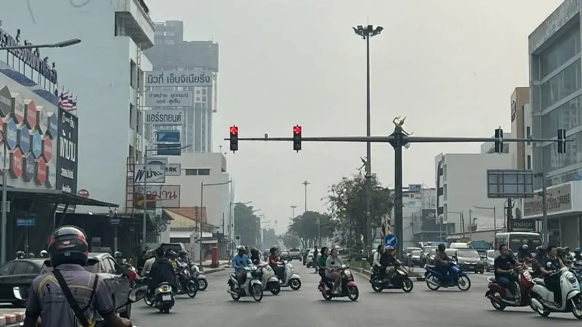 Indonesian Wildfire Haze Reaches Southern Thailand
