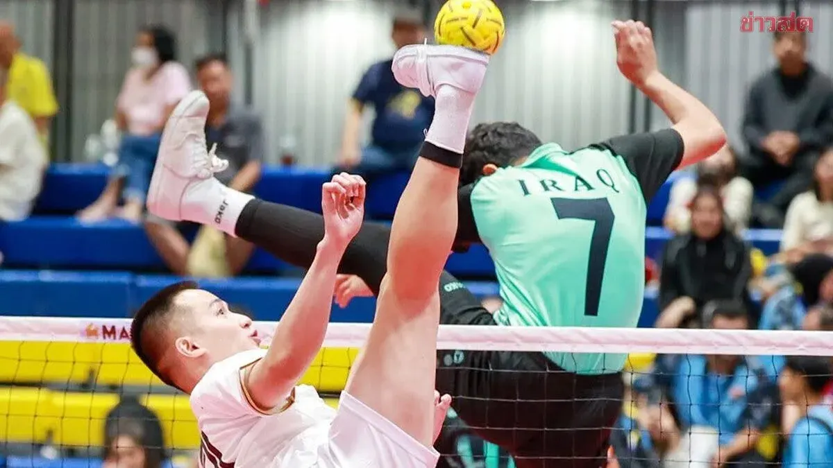 Thailand Men's Team Routs Iraq to Claim Group Title
