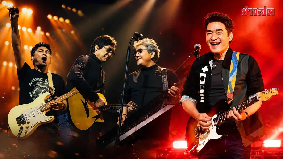 Legendary Thai Band Nuvo Reunites for Epic Comeback Concert