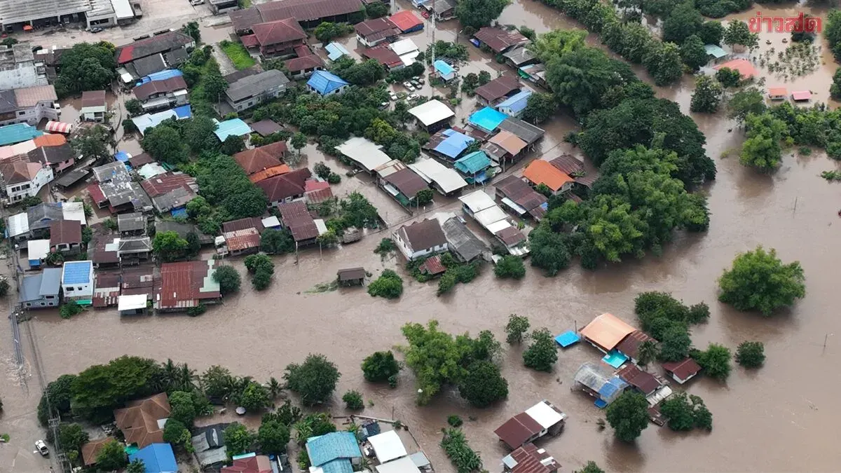Chao Phraya Dam Raises Discharge to 2,500 Cubic Meters/Second