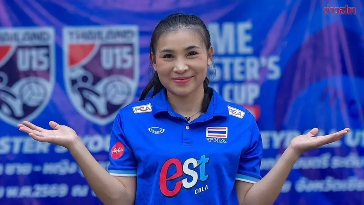 Former Thailand Setter Cheers Chiang Rai School’s PMYC Volleyball Win