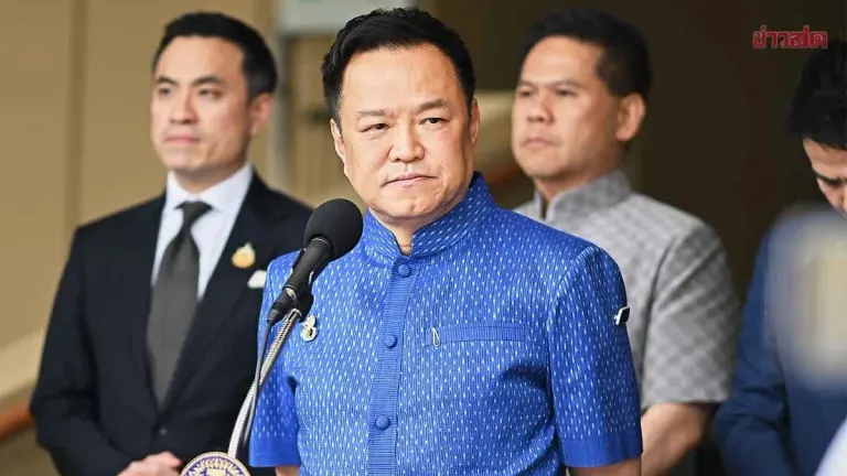 Anusit Warns Party MPs: Don't Carry Guns Outside Home