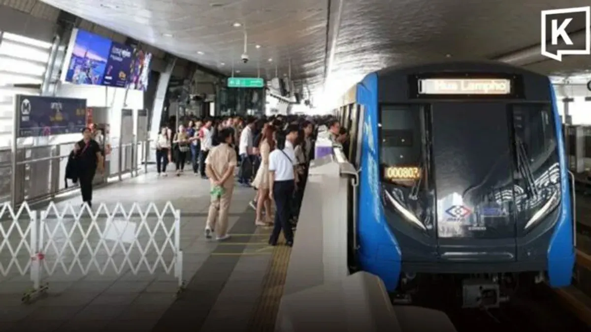 MRT Blue and Purple Lines Resume Service After Track Fire
