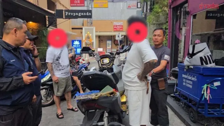 Two Yakuza Members Arrested in Sukhumvit Soi 33 for Drug Dealing