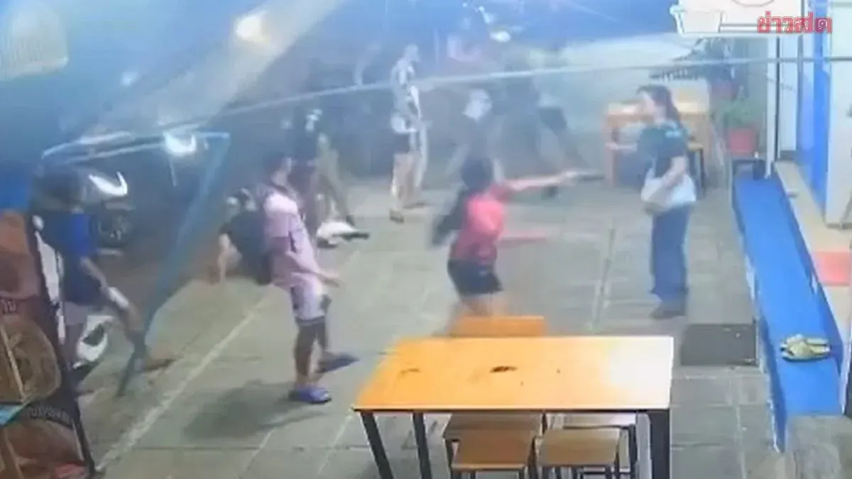 Ball Lost But Pride Wasn't: Over 10 Teenagers Ambush Couple at Muang Thong Condo as Police Look On