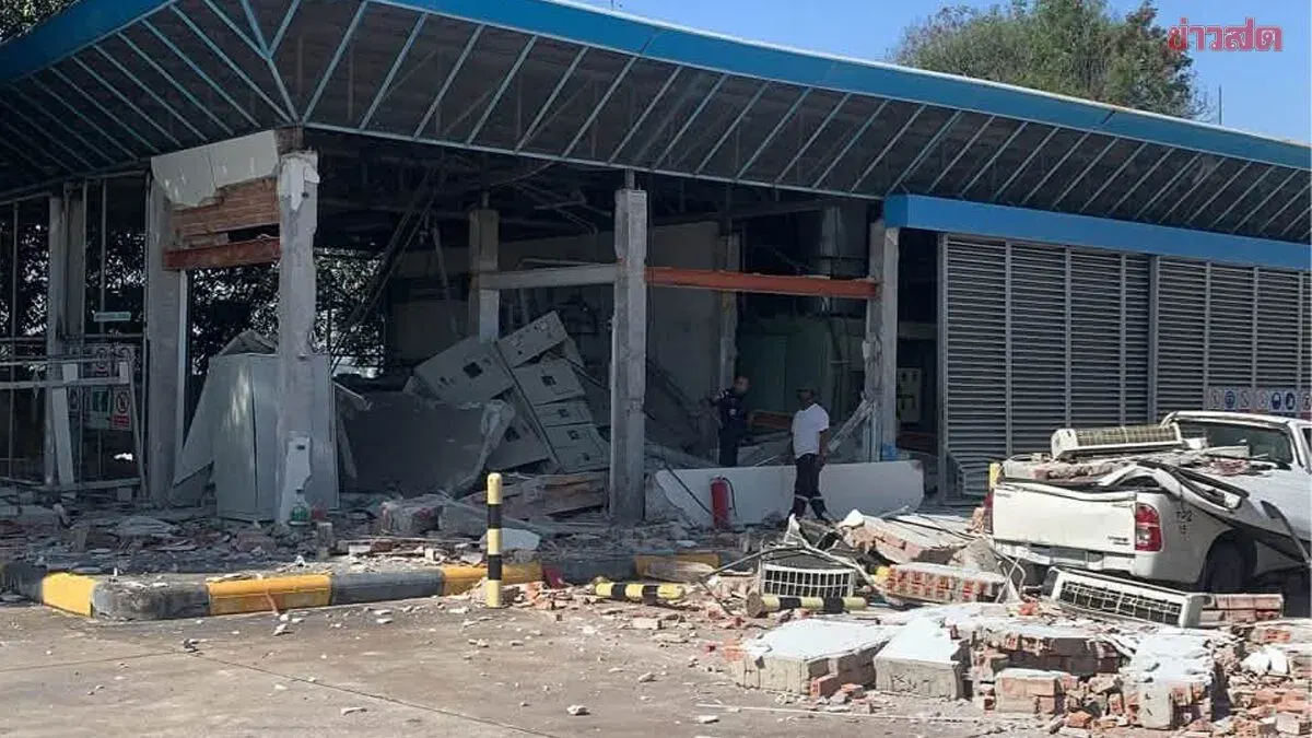 Explosion at NGV Gas Station Kills One in Si Racha