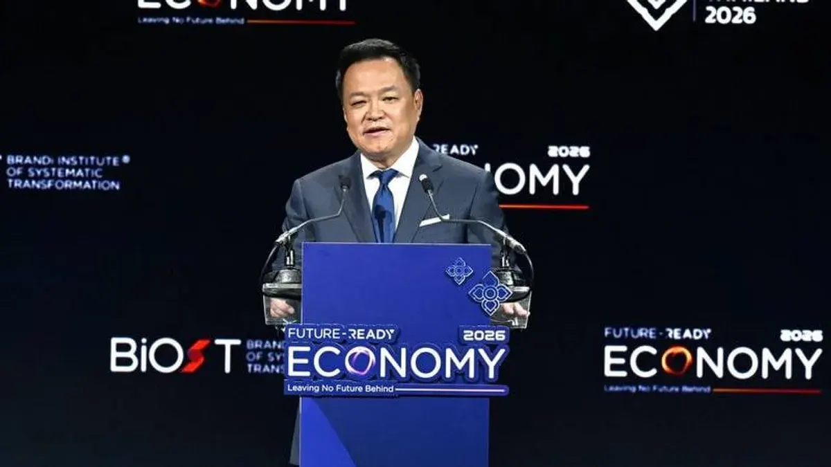 Anutin Unveils Future-Ready Thailand Economic Strategy