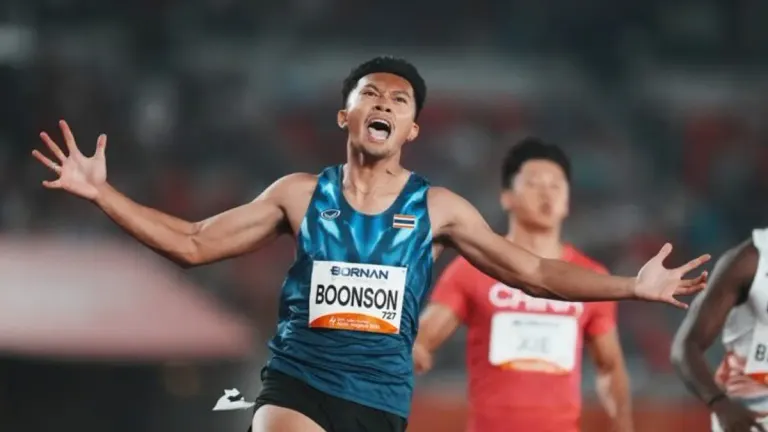 Puripol Claims Thailand's First 100m Gold in 48 Years