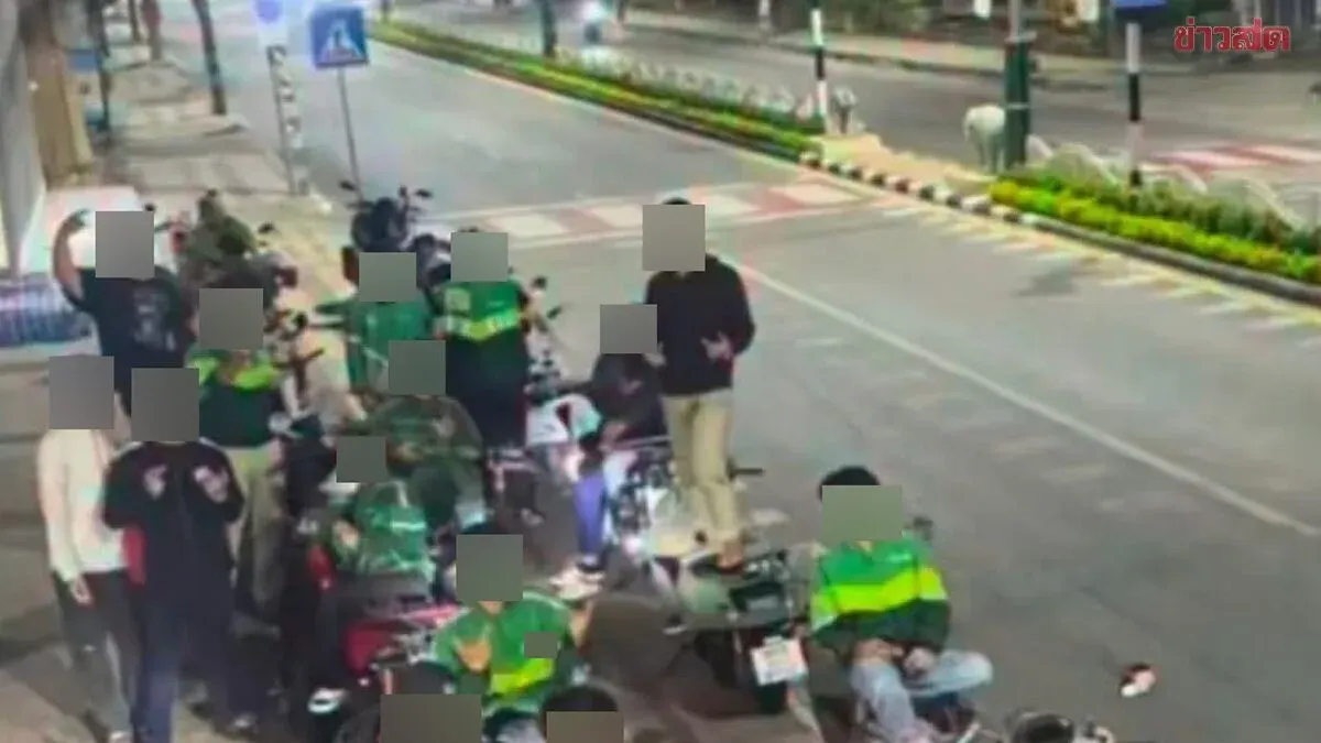 Chiang Mai Riders Block Sidewalks, Draw Online Outrage