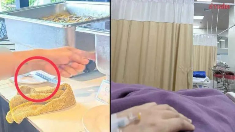 Customer Shocked by Electrical Discharge at Buffet Restaurant