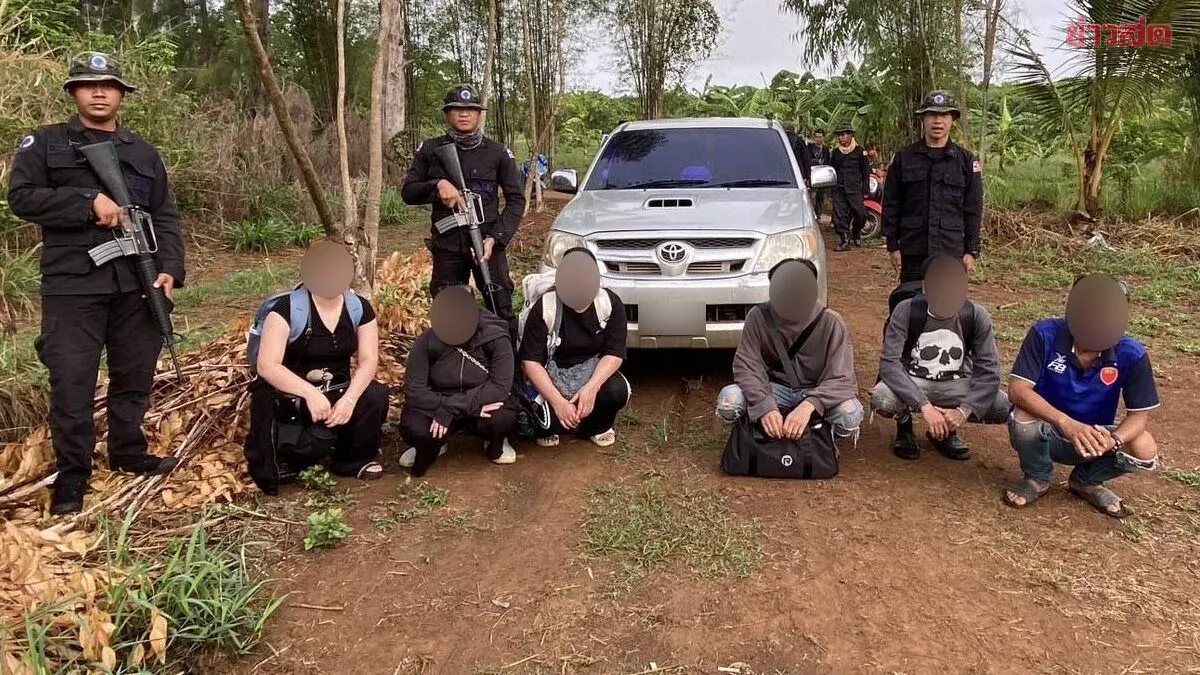 Border Guards Nab Five Thai Online Gambling Site Administrators Attempting Illegal Return from Cambodia Following Crackdown