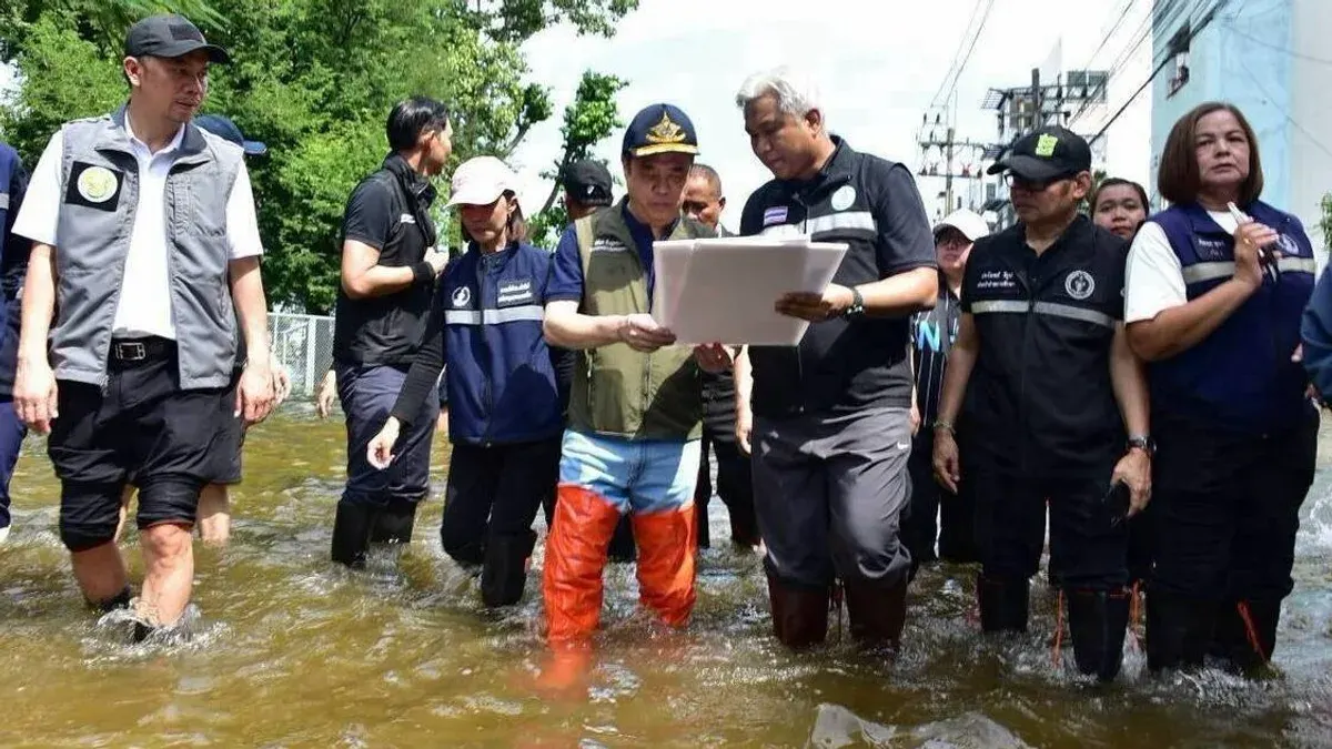 Thai Agriculture Minister Orders Full Flood Relief Efforts Amid Rains