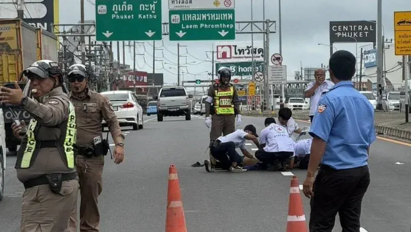 Man survives fall from bypass pedestrian bridge