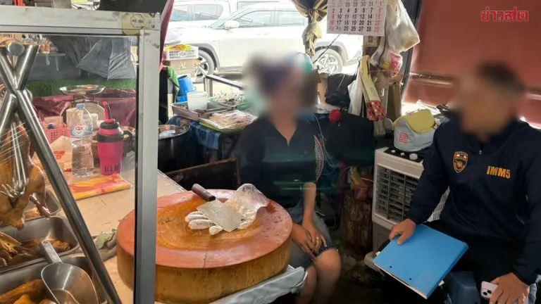 Chiang Mai Immigration Arrests Laotian Woman Selling Stewed Duck Illegally