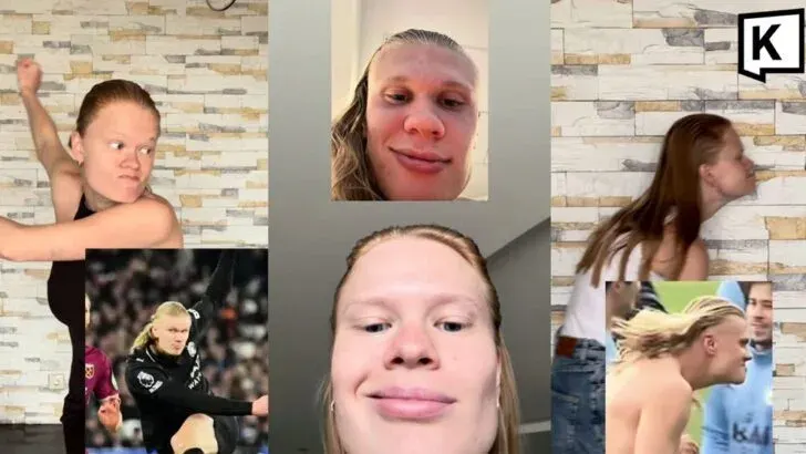 Russian Model Goes Viral For Haaland Lookalike