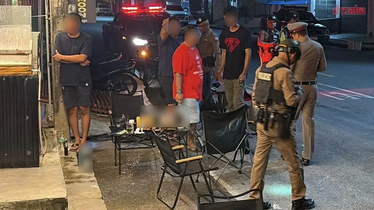 Police Hunt Reckless Youth Gang That Shot at Reporter While Eating at Restaurant in Phatthalung