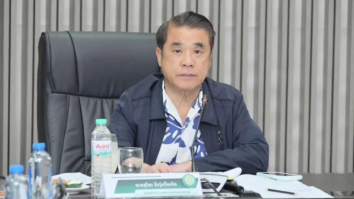 Minister Orders Proactive Water Management for Chao Phraya