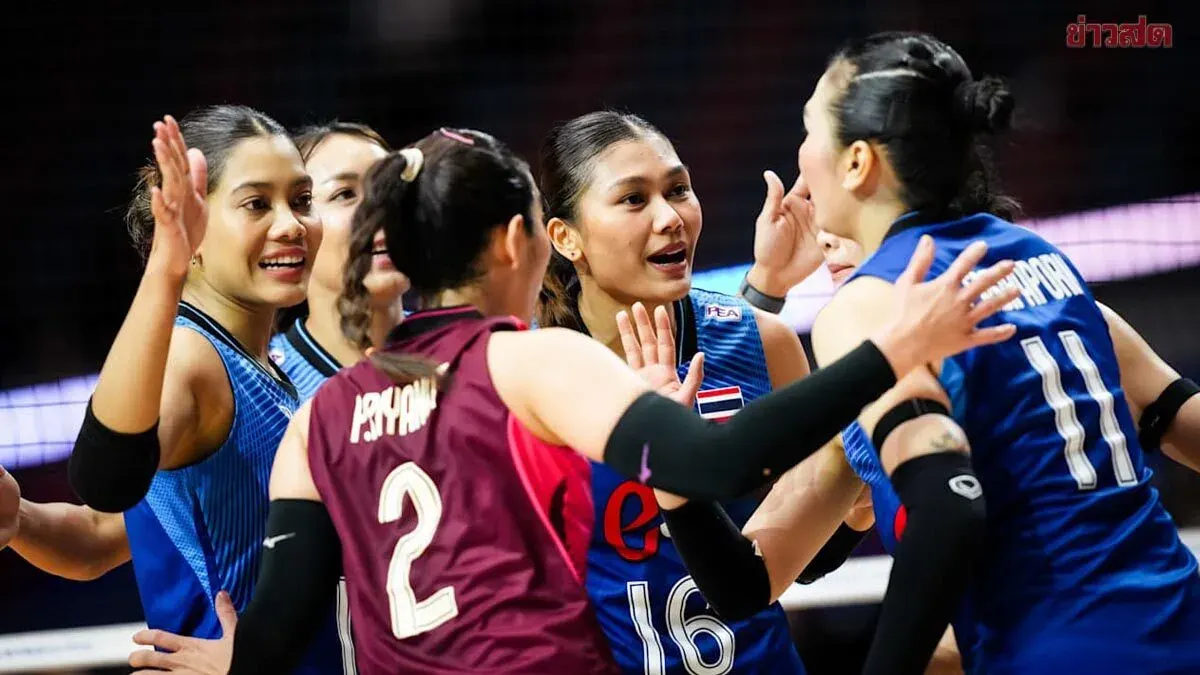 Thai Volleyball Falls To Top-Ranked USA In VNL 2026
