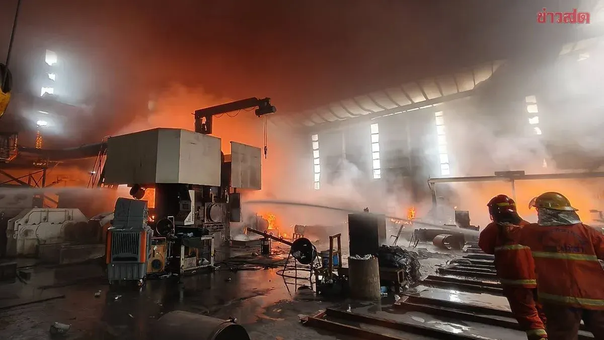 Major Fire at Aluminum Manufacturing Plant; Myanmar Worker with Gold and Cash Perishes in Flames