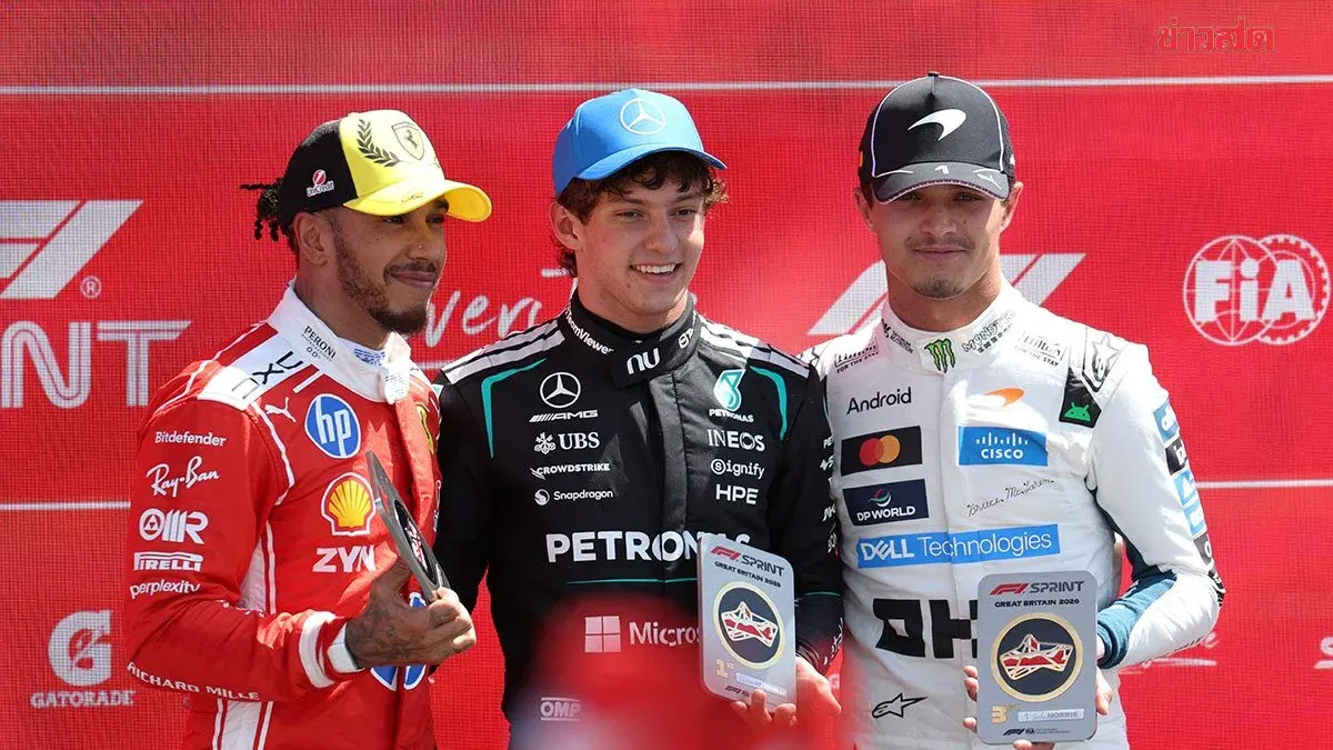 Kimi Wins Silverstone F1 Sprint, Overtakes Hamilton