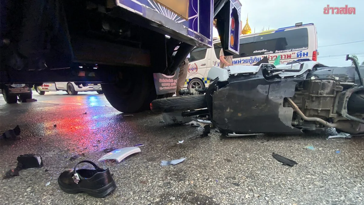 Tragic: 15-Year-Old Girl Dies After Motorcycle Crashes Into Parked Trailer
