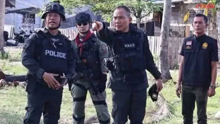 Police Hunt Three Gunmen After Officers Killed in Tak Bai Clash