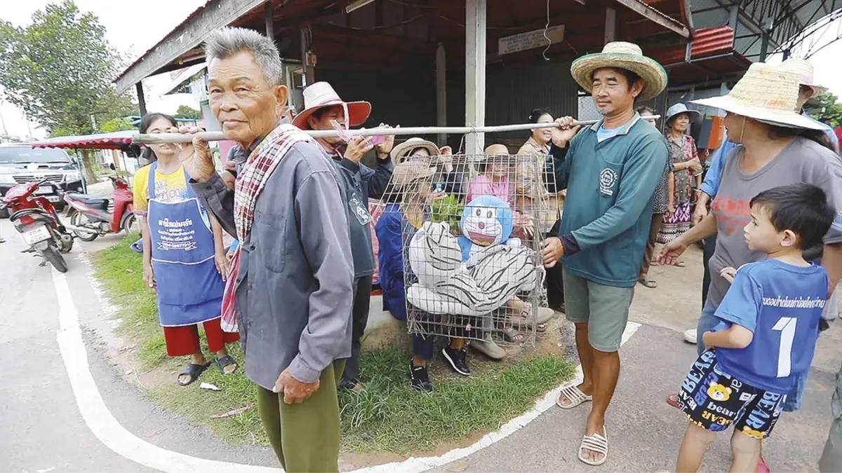 Khon Kaen Revives Rain-Begging Cat Ritual Amid Severe Drought
