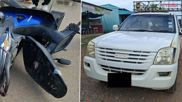 Elderly Woman Dies After Pickup Truck Hits Motorcycle