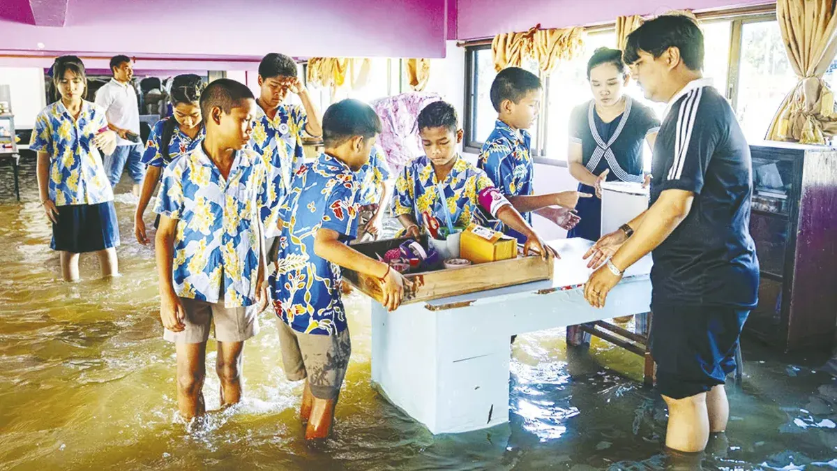 Thai Floods Disrupt Schooling, UNICEF Urges Climate Preparedness