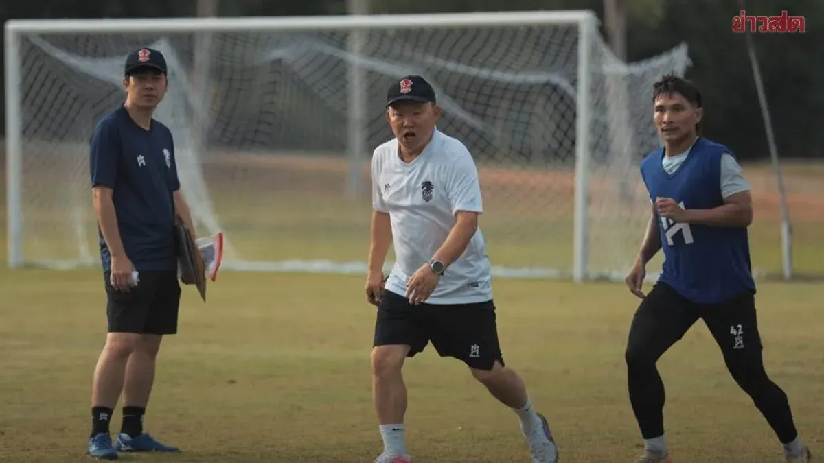 New Korean Coach Brings Fiery Training Style to Phleng Kanchanaburi