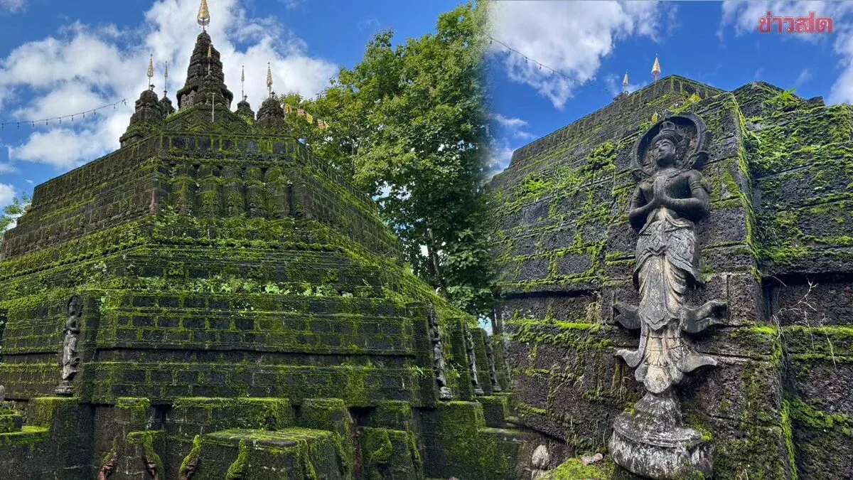 Chiang Rai's Jade Stupa Glows Green Once a Year