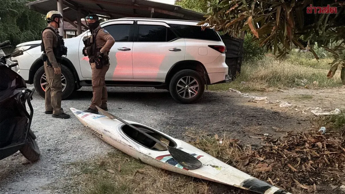 Tragedy as 15-Year-Old Kayak Athlete Drowns During Training in Samut Prakan Canal
