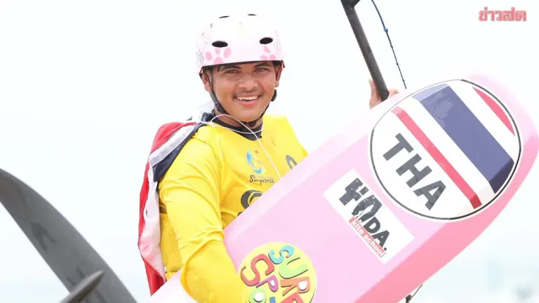 Joseph Claims Kiteboarding Gold; Rachot Edges Out Rival for Optimist Youth Sailing Title at Asian Beach Games