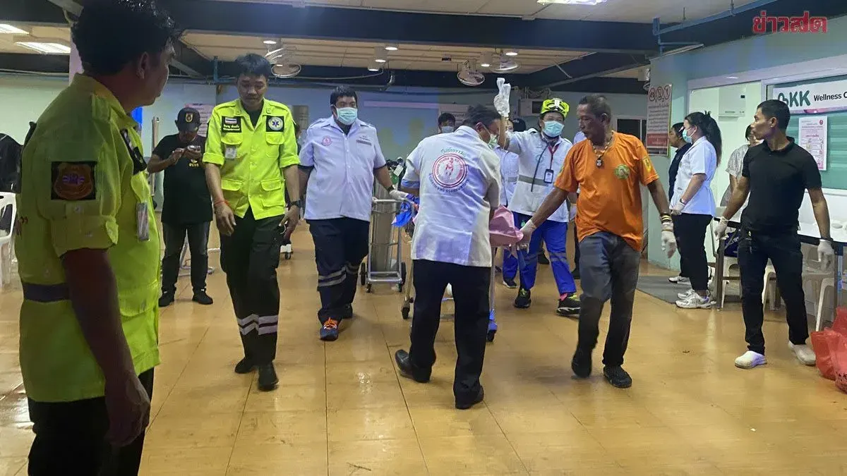 Fire Attack Injures Five in Bangkok Soi