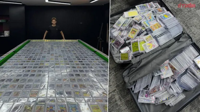 Malaysian Collector Selling Pokémon Card Collection Worth 36 Million Baht After Previous Sale of 14 Million
