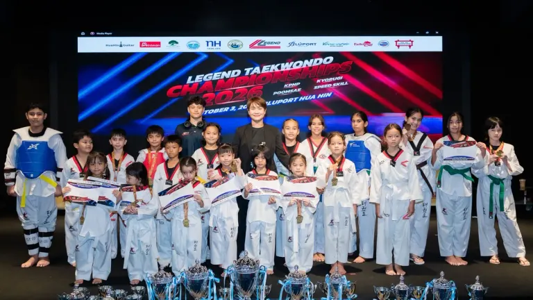 Hua Hin Welcomes 300 Athletes to Legend Taekwondo Championships 2026