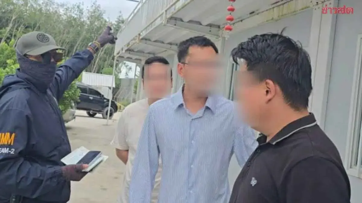Five Illegal Workers Arrested at Chinese-Owned Construction Site