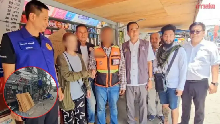 Saraburi Motorcycle Taxi Stand Ordered to Remove Steel Canopy