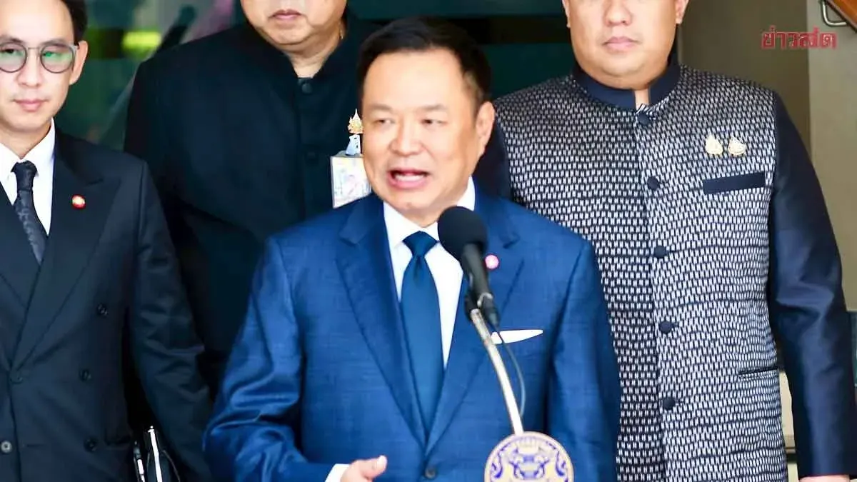 PM Anutin Dismisses Police Chief Specs as 'Giving Goosebumps'