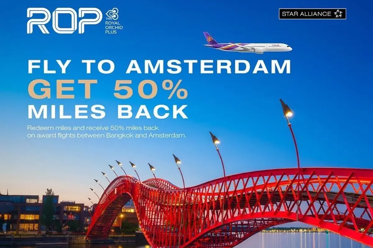 Thai Airways Celebrates Royal Orchid Plus and Royal Orchid Holidays Anniversaries with Special Netherlands Travel Packages