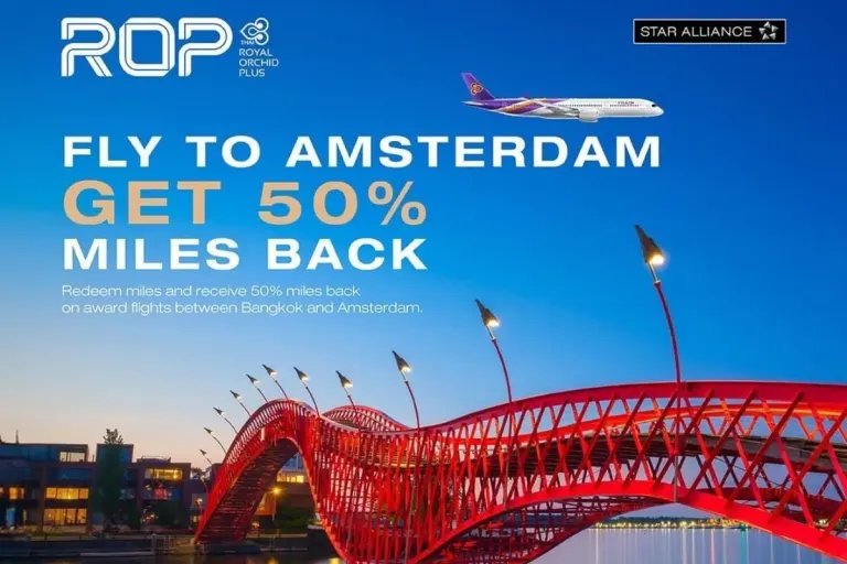 Thai Airways Celebrates Royal Orchid Plus and Royal Orchid Holidays Anniversaries with Special Netherlands Travel Packages