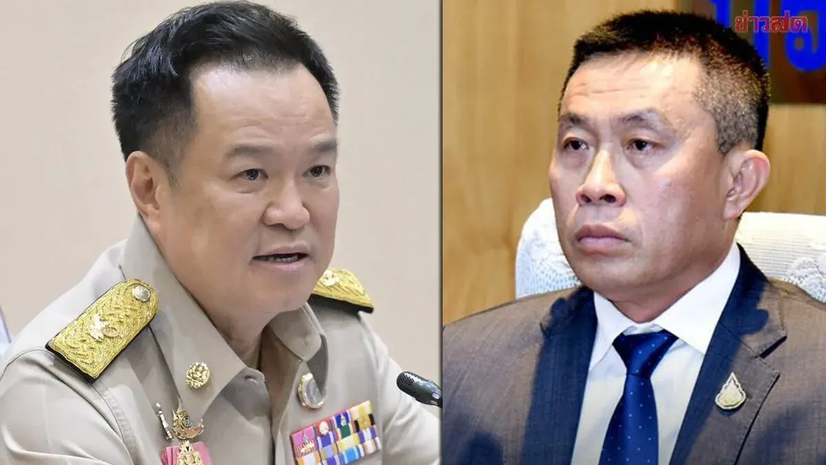 Anutin Dismisses Vacant Cabinet Post, Won't Hold Seat for Sakulsiam; Opposition and Senate File Complaint with Anti-Corruption Commission