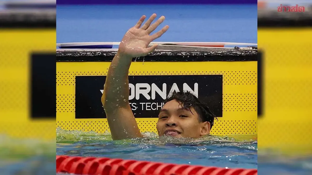 Thai Para-Swimmer Nithikorn Wins Second Gold, Sets Record at Asian Para Games