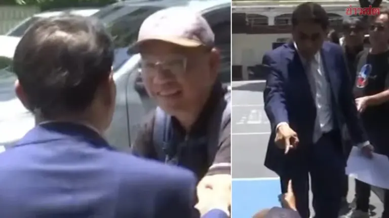 Man Pushes Former Election Commissioner Off Bicycle Outside Police Station