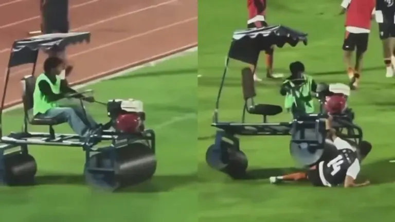 Ex-England Winger Townsend Struck by Pitch Roller in Thai League