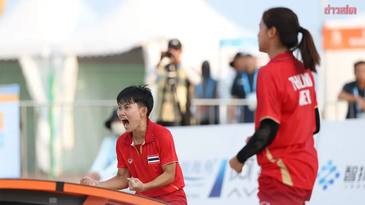 Thai Takraw Sweeps Three Golds – Thailand Climbs to Second on Asian Beach Games Medal Count