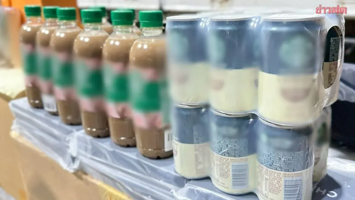 Police Raid Warehouse Stacked with Counterfeit Coffee and Fake Designer Bags Worth Millions