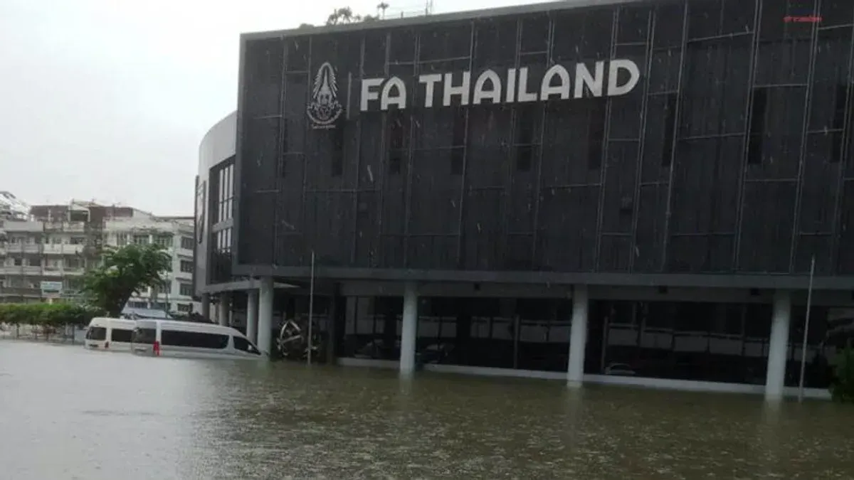 Football Association Office Flooded, Begins Rapid Repair Efforts