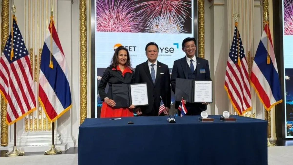 Thai Stock Exchange Signs Deal With NYSE